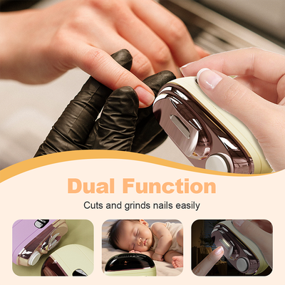 ⏳Time-Limited Special⏰2-in-1 Smart Electric Nail Trimmer & Polisher for All Ages 👨👩👧👦 – Blade-Free, Blood-Free & Stress-Free Nail Care! 💅
